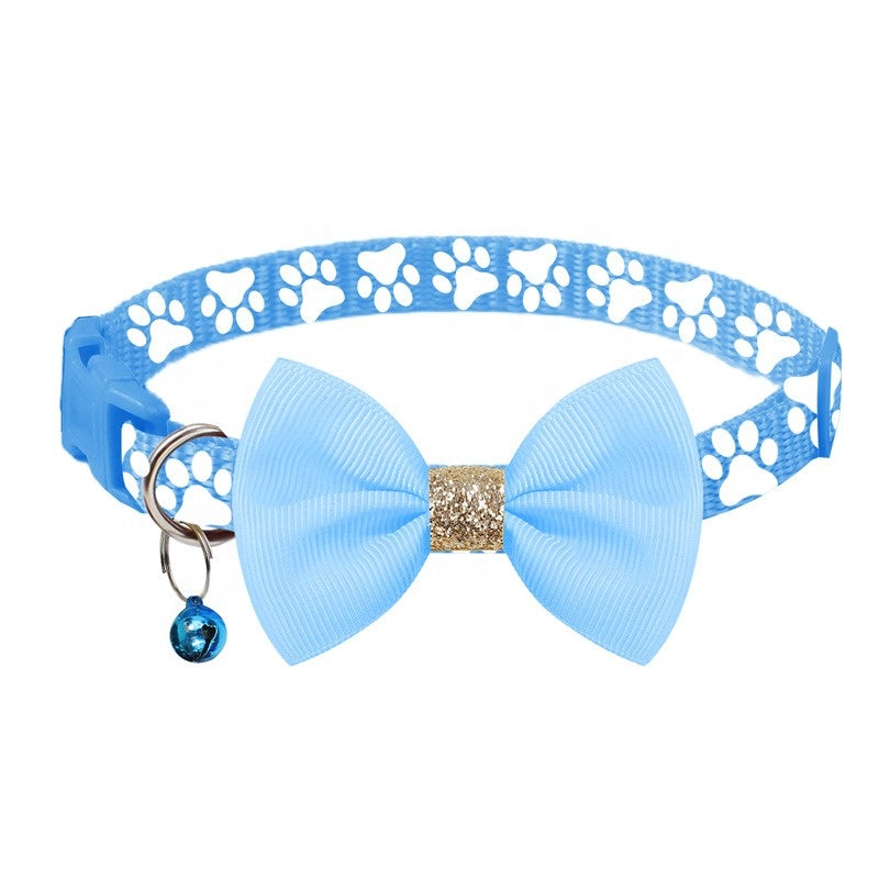 Small Dog Bowtie Collar
