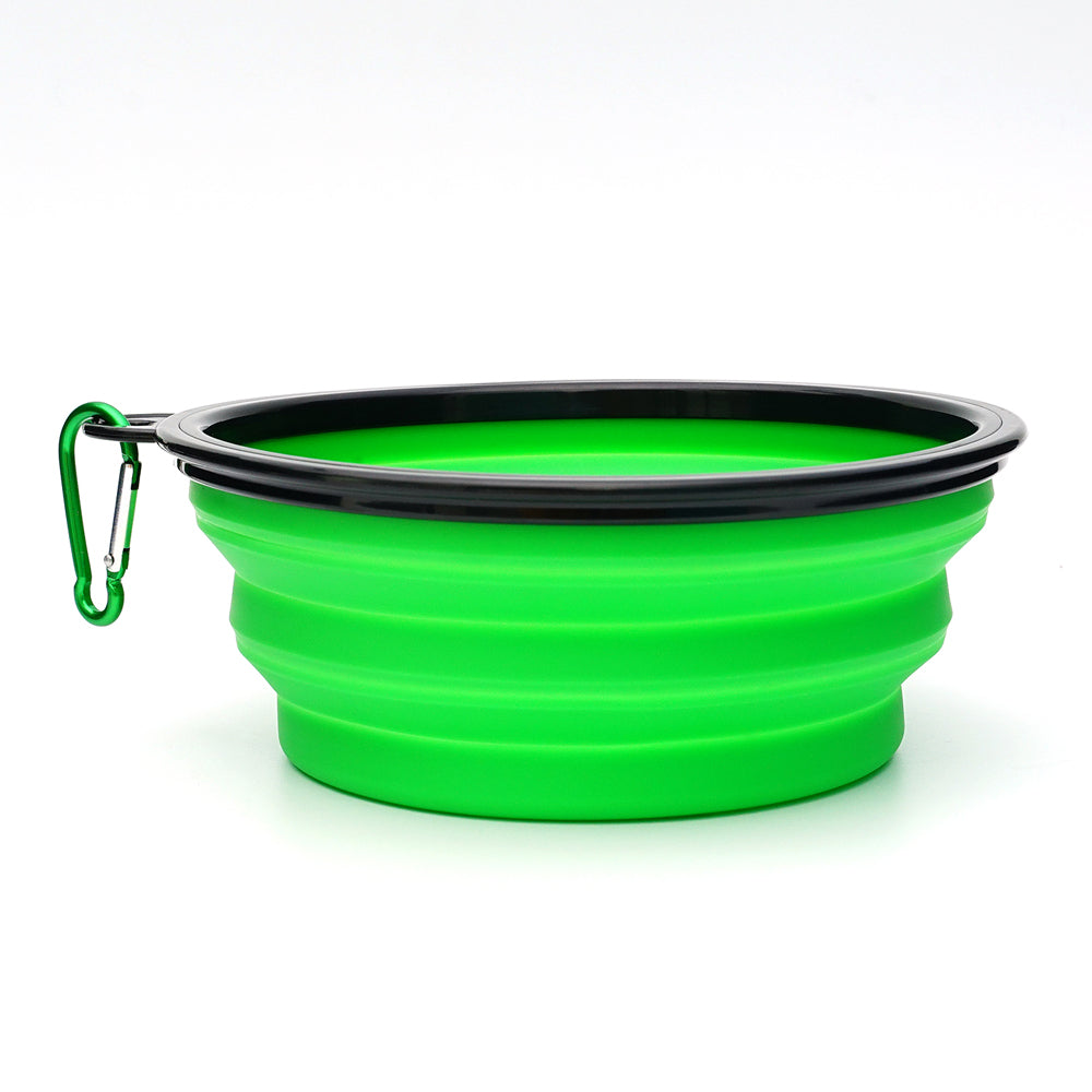 Portable Silicone Pet Food Bowl 650ml