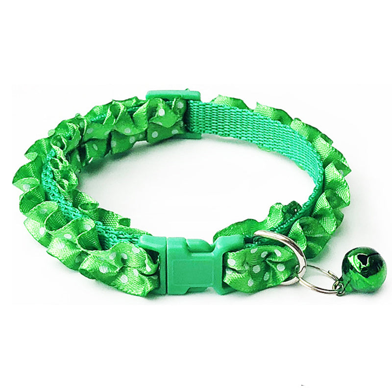 Small Dog Collar with dots