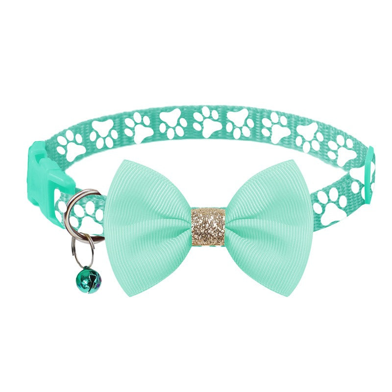 Small Dog Bowtie Collar
