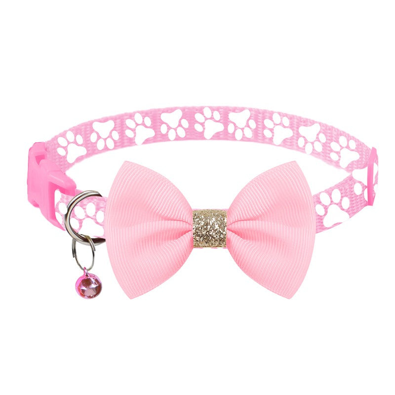 Small Dog Bowtie Collar
