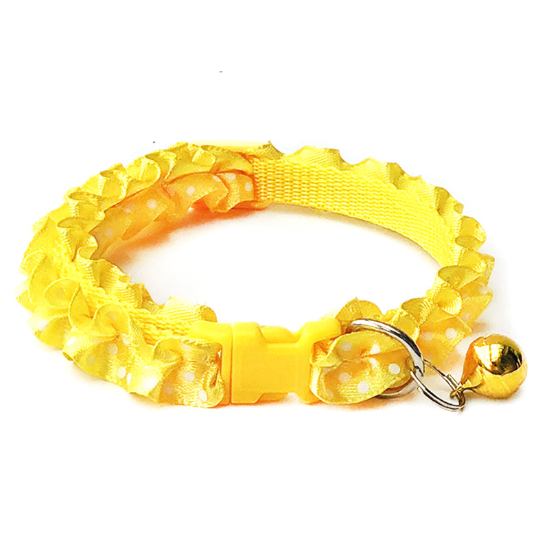 Small Dog Collar with dots